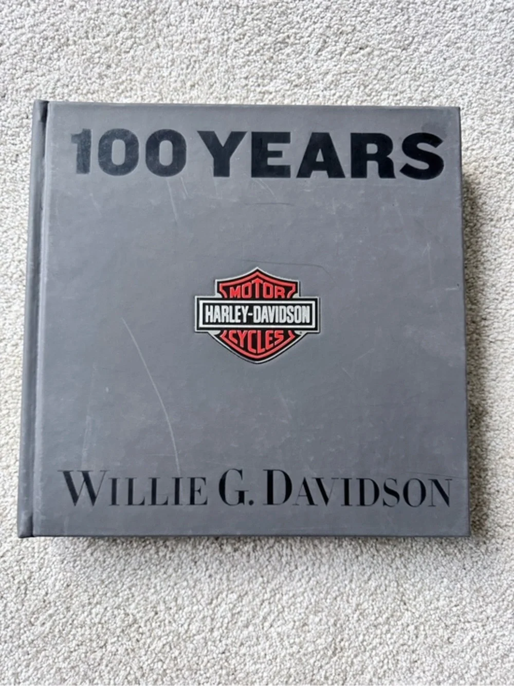 Harley Davidson 100 Years First Edition collectors hardback book